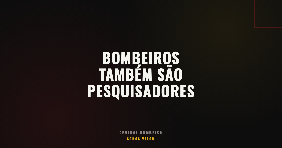 Uma Coisa Que os Bombeiros Fazem e Pouca Gente Sabe