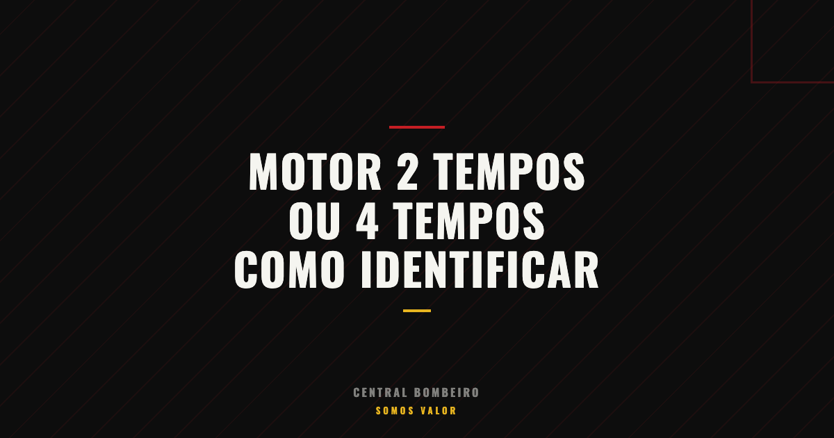 Como Identificar se um Motor é 2 Tempos ou 4 Tempos Só de Ver