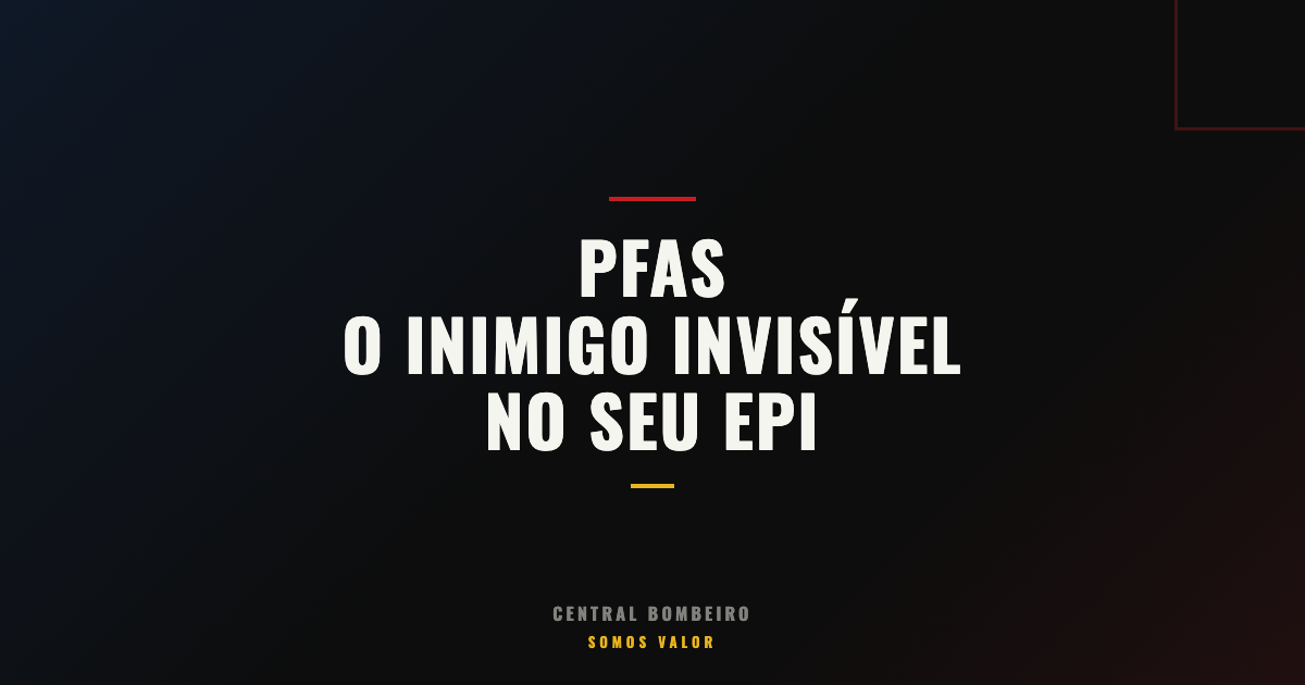 PFAS: O Inimigo Invisível Dentro do Seu EPI